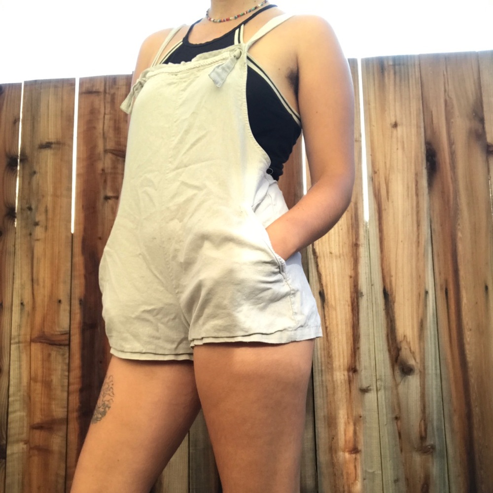 Linen summer overalls from New Zealand